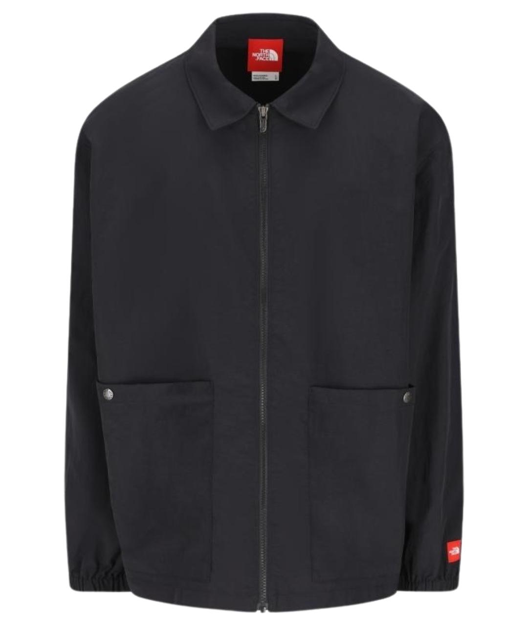 THE NORTH FACE Черная нейлоновая куртка, фото 1