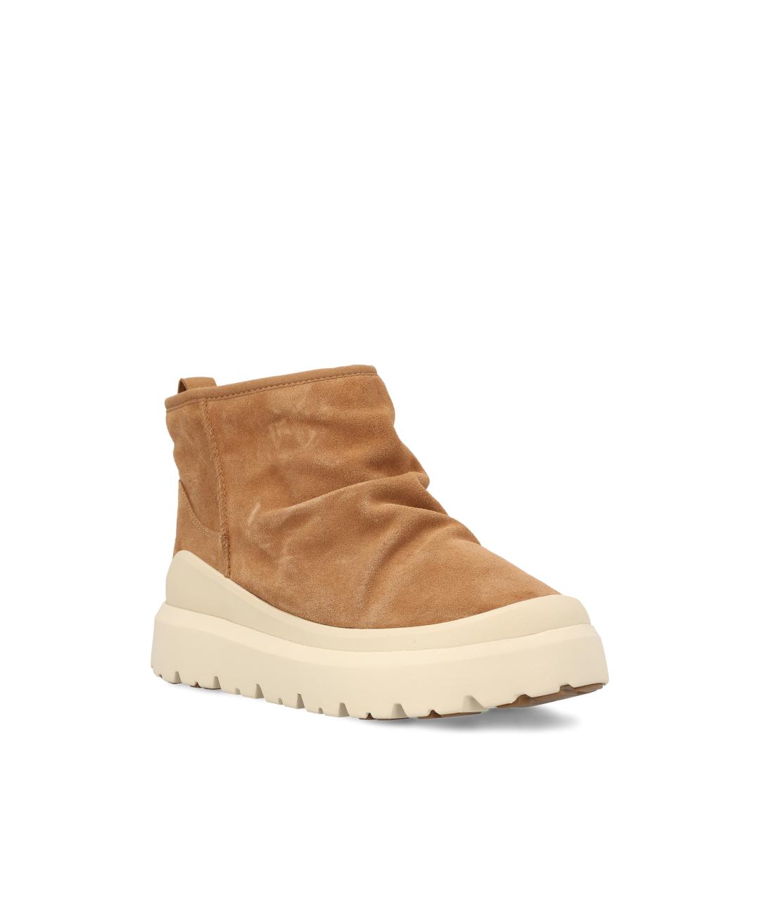 UGG Коричневые замшевые высокие ботинки, фото 2