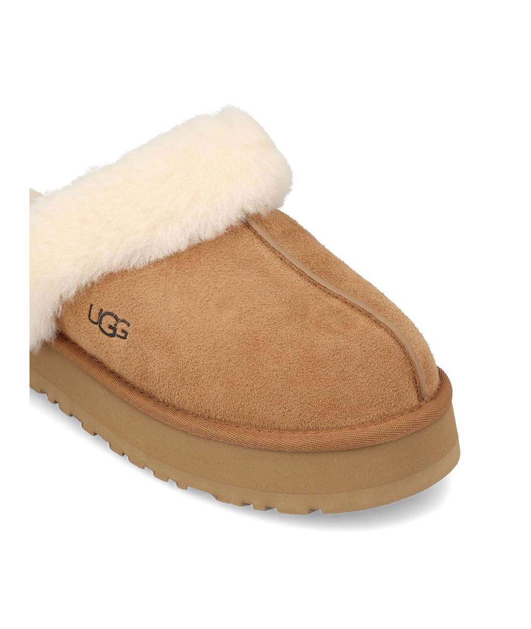 UGG Коричневые замшевые сабо, фото 4
