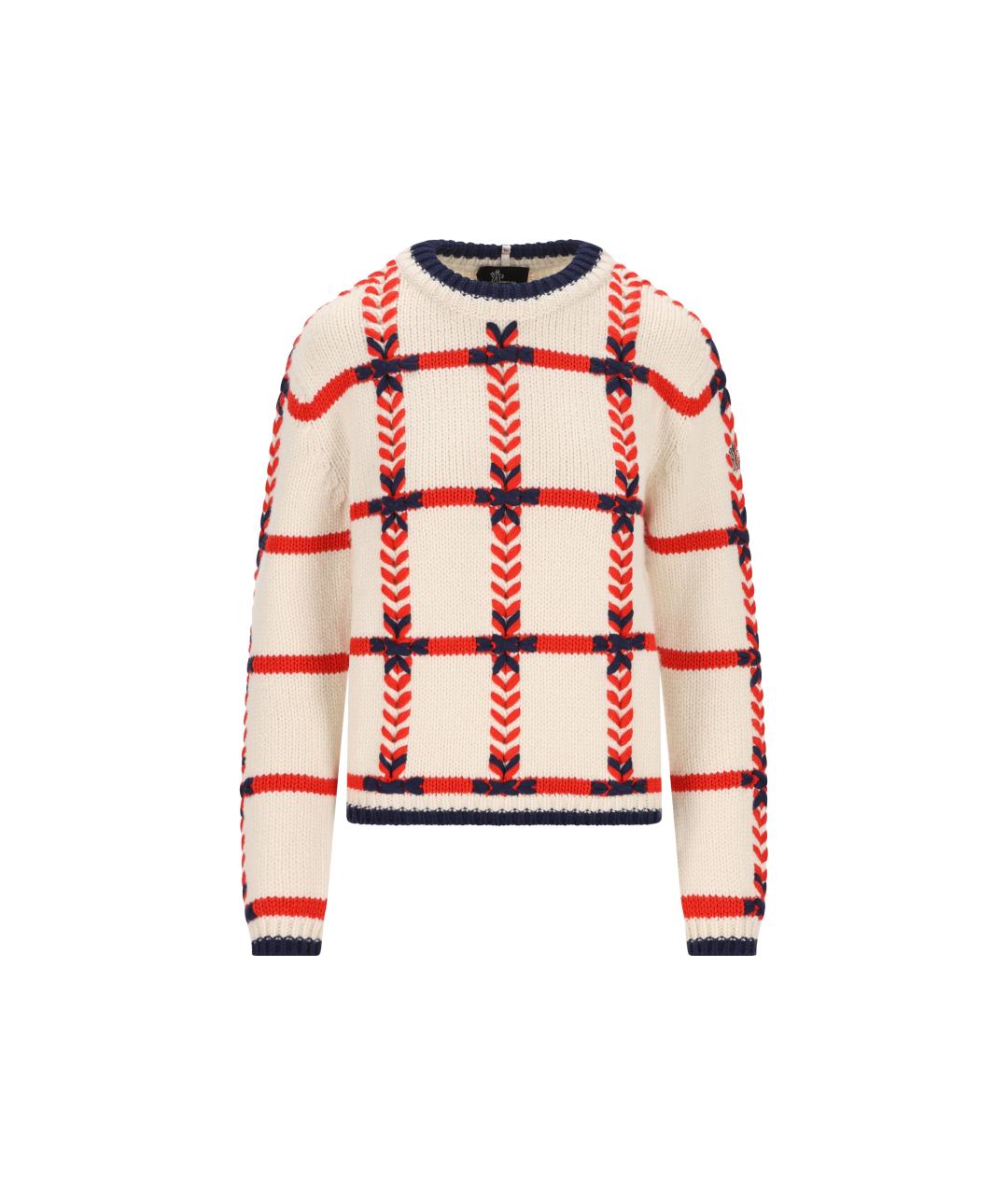 MONCLER GRENOBLE Мульти шерстяной джемпер / свитер, фото 5