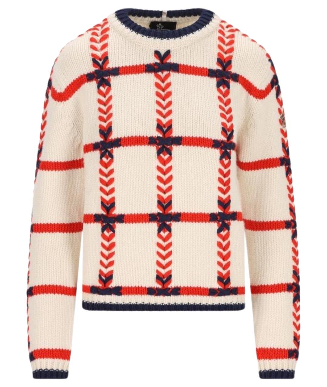 MONCLER GRENOBLE Мульти шерстяной джемпер / свитер, фото 1