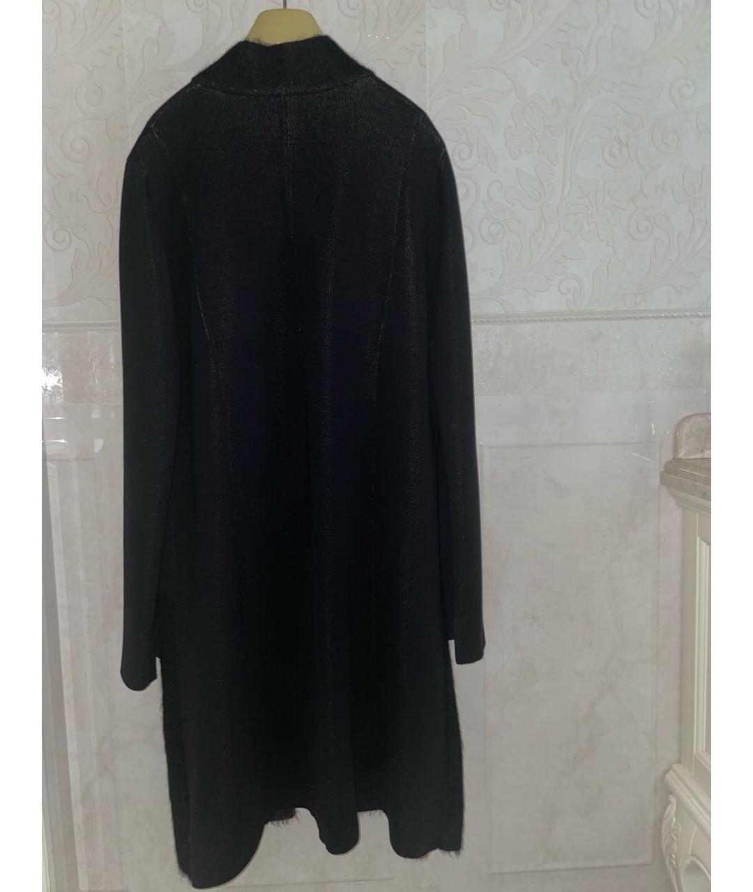 SONIA RYKIEL Черное шерстяное пальто, фото 2