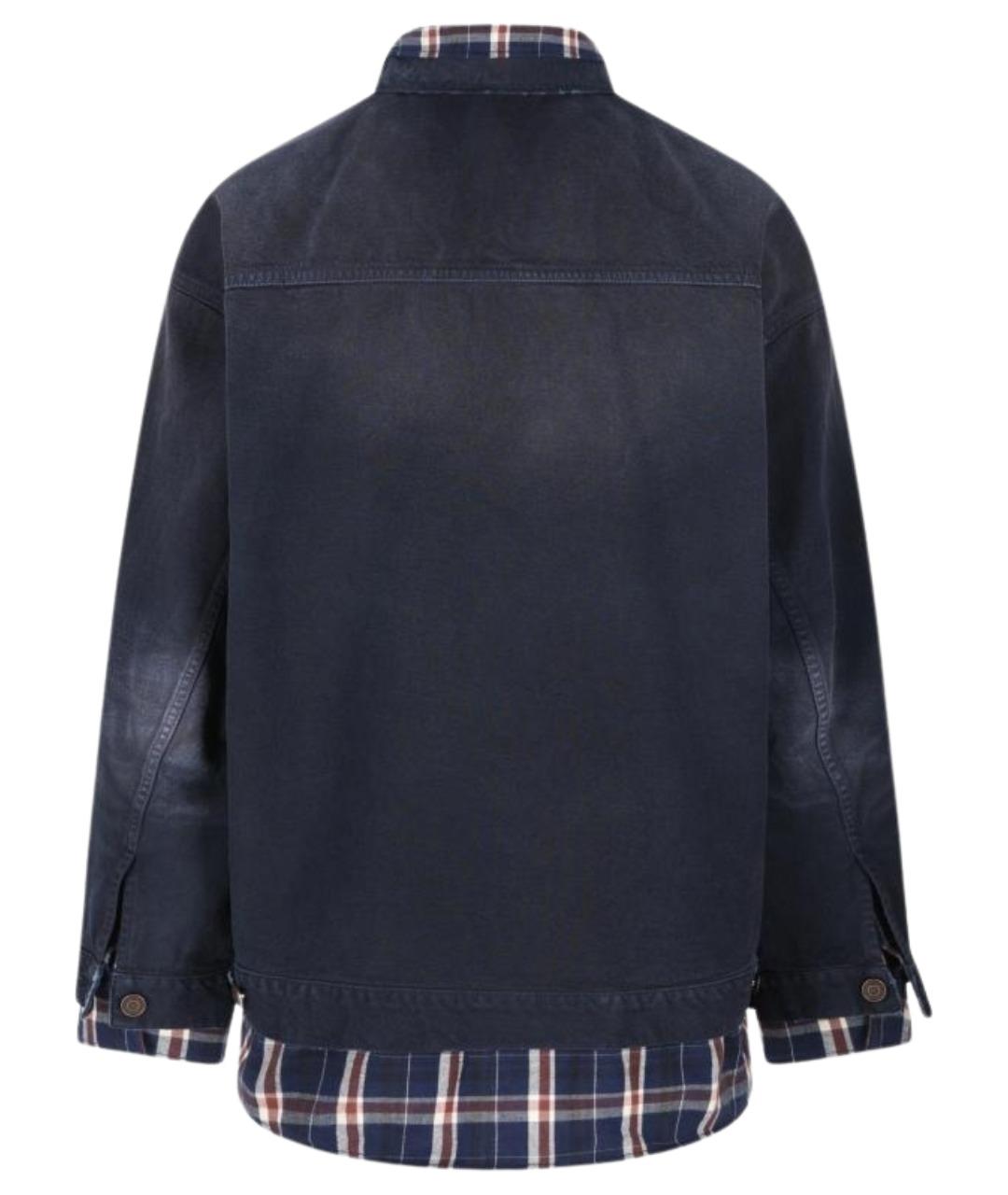 BALENCIAGA Темно-синяя куртка, фото 2