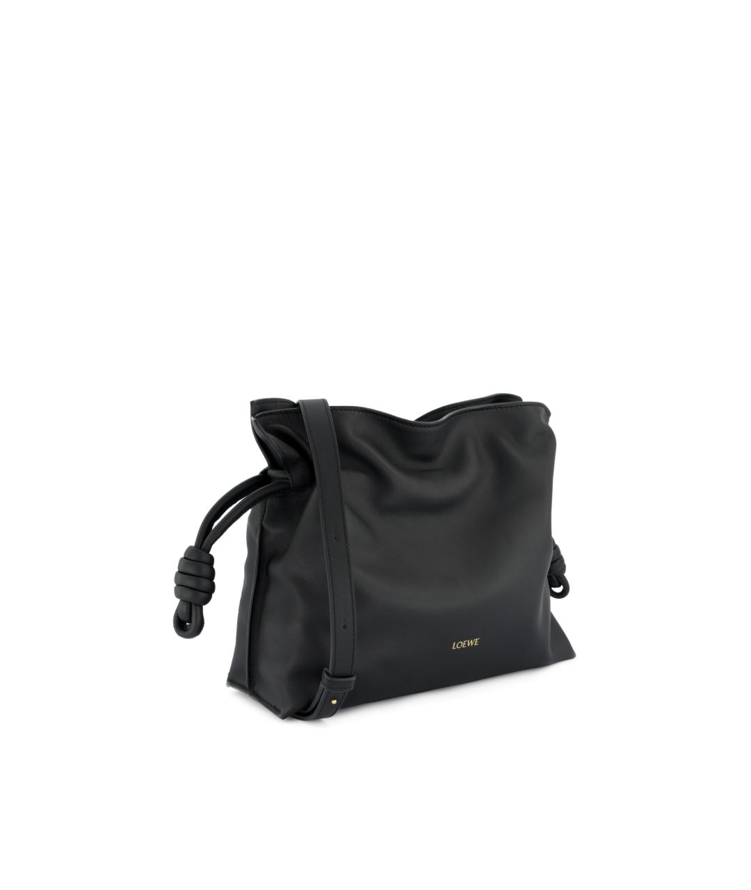 LOEWE Черная кожаная сумка через плечо, фото 4