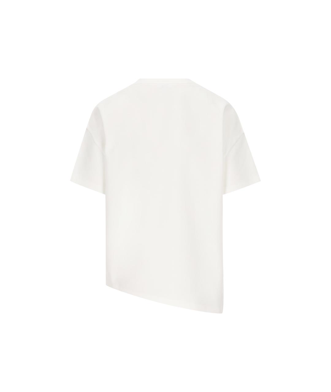 LOEWE Белая хлопковая футболка, фото 1