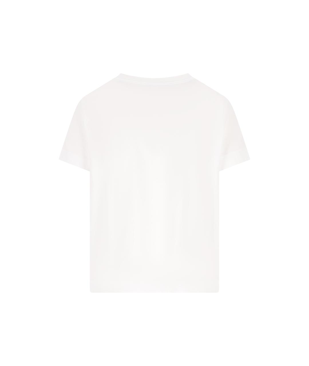 GIVENCHY Белая хлопковая футболка, фото 2