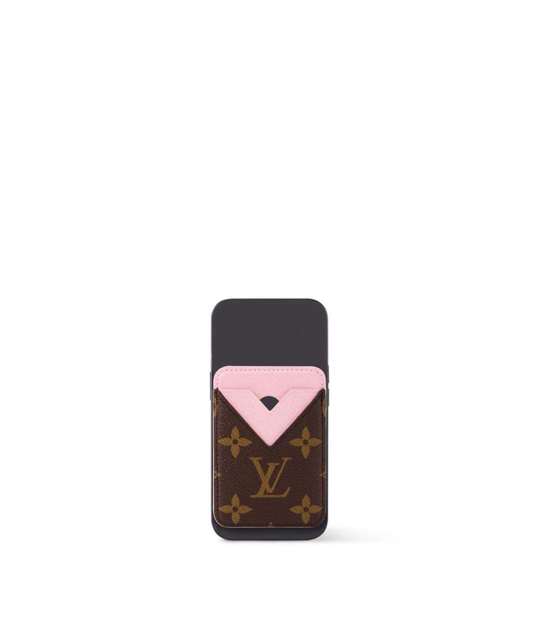 LOUIS VUITTON Розовый кардхолдер, фото 4