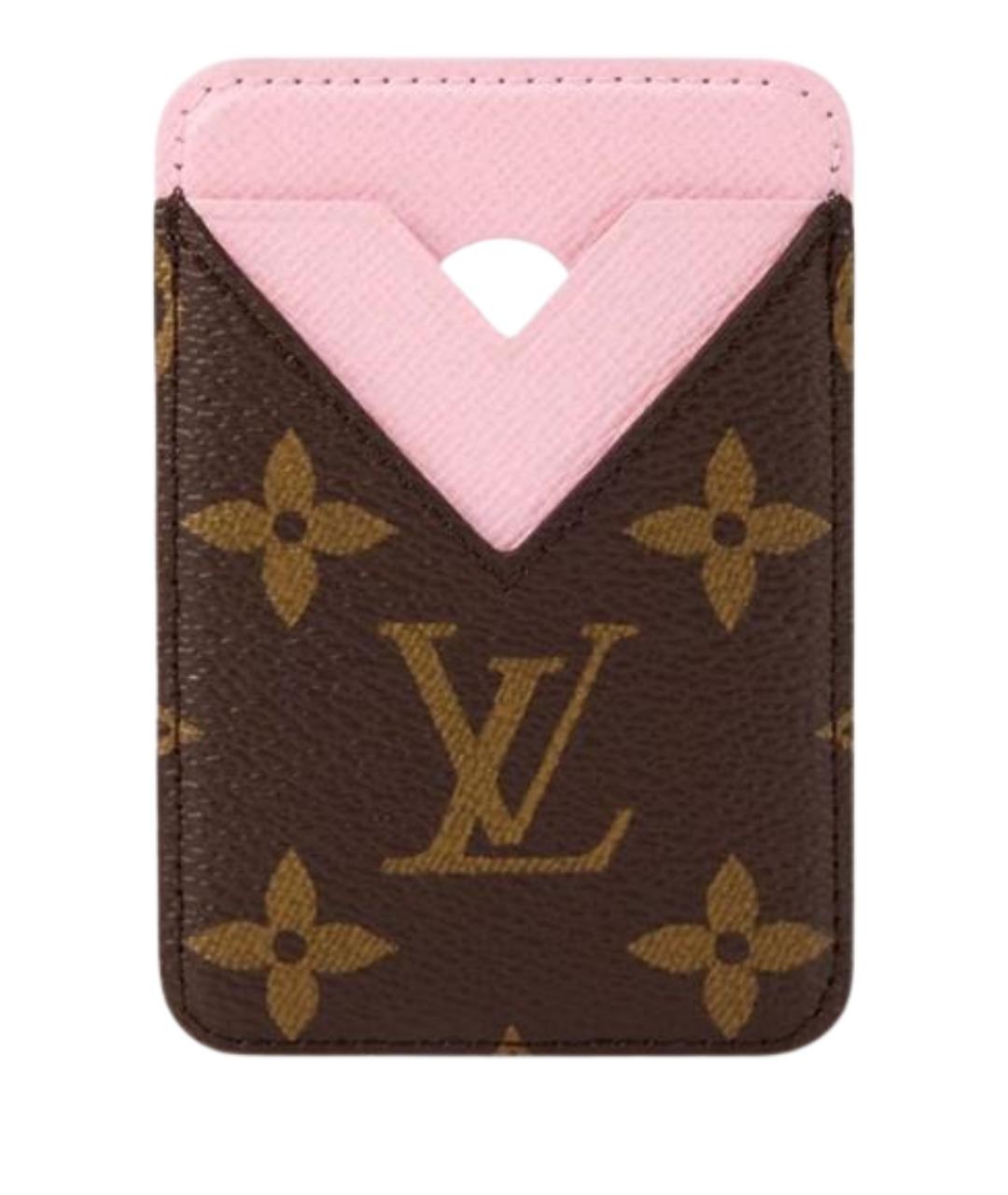 LOUIS VUITTON Розовый кардхолдер, фото 1