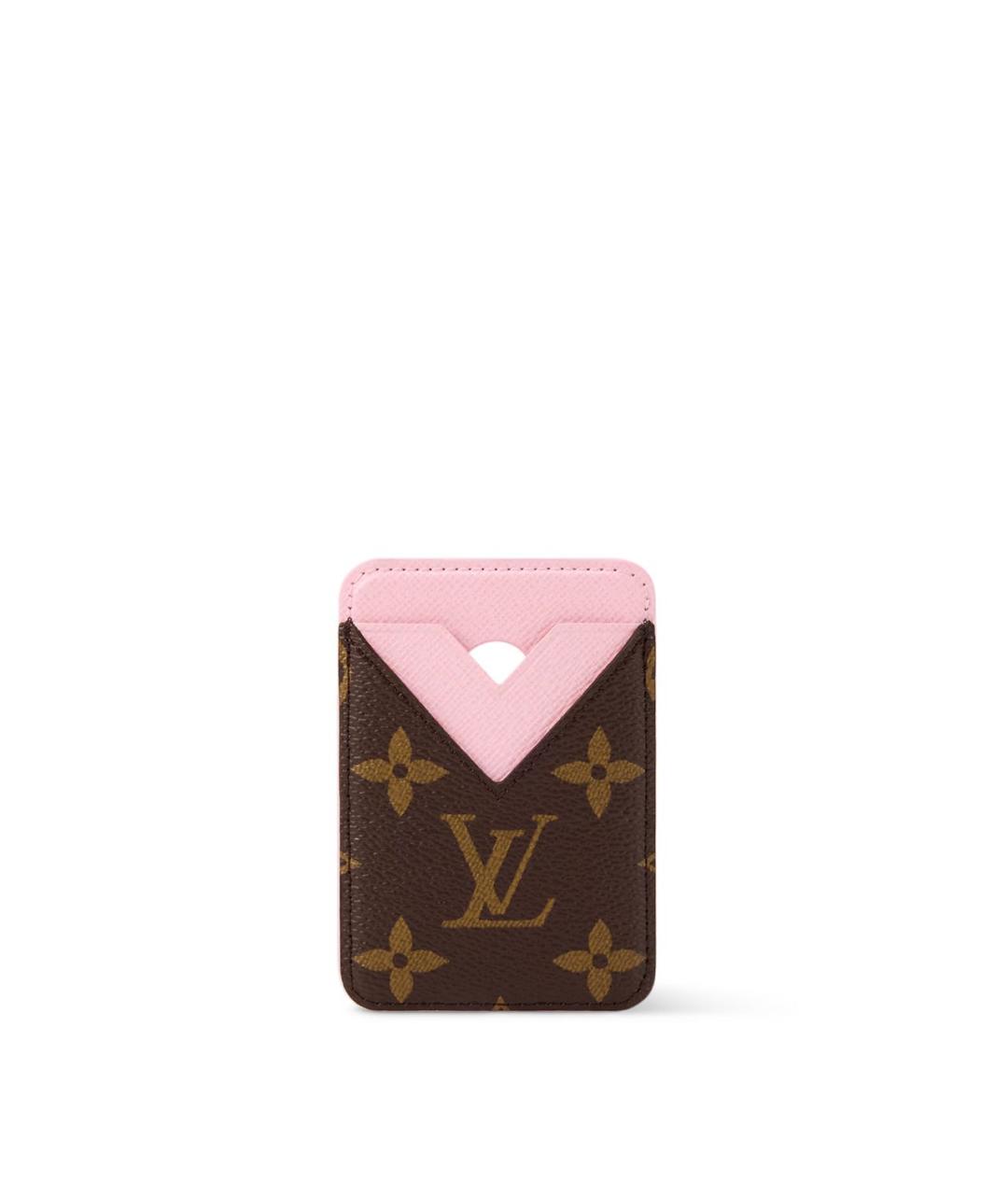 LOUIS VUITTON Розовый кардхолдер, фото 5