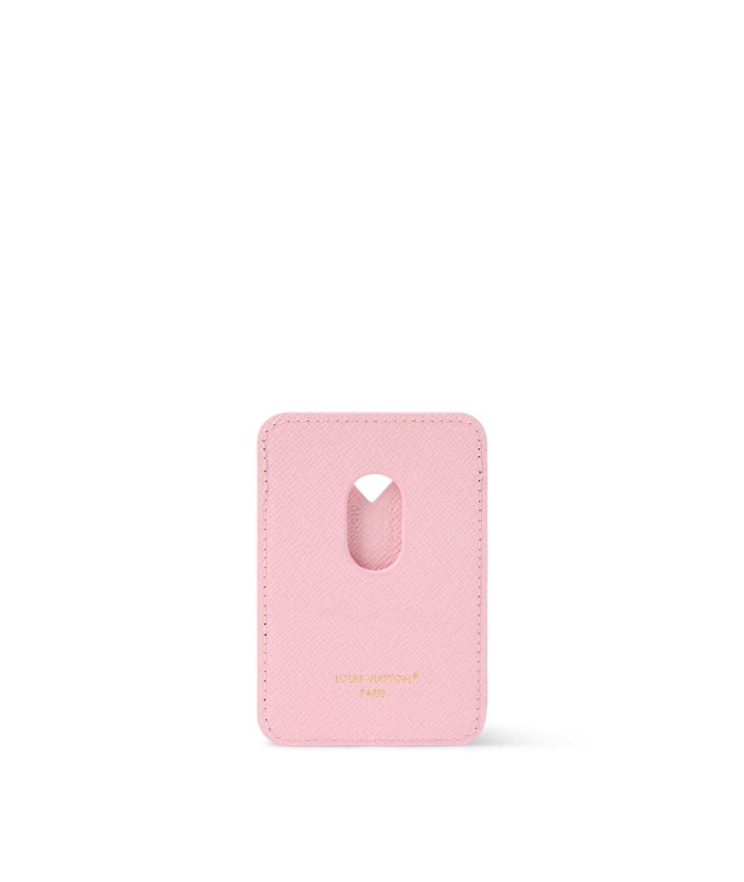 LOUIS VUITTON Розовый кардхолдер, фото 3