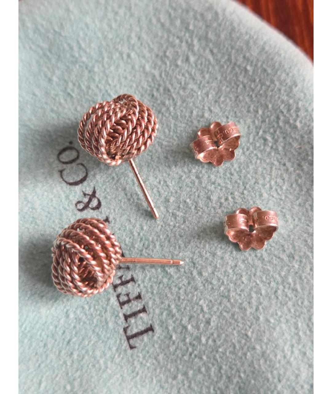 TIFFANY&CO Серебряные серебряные серьги, фото 6