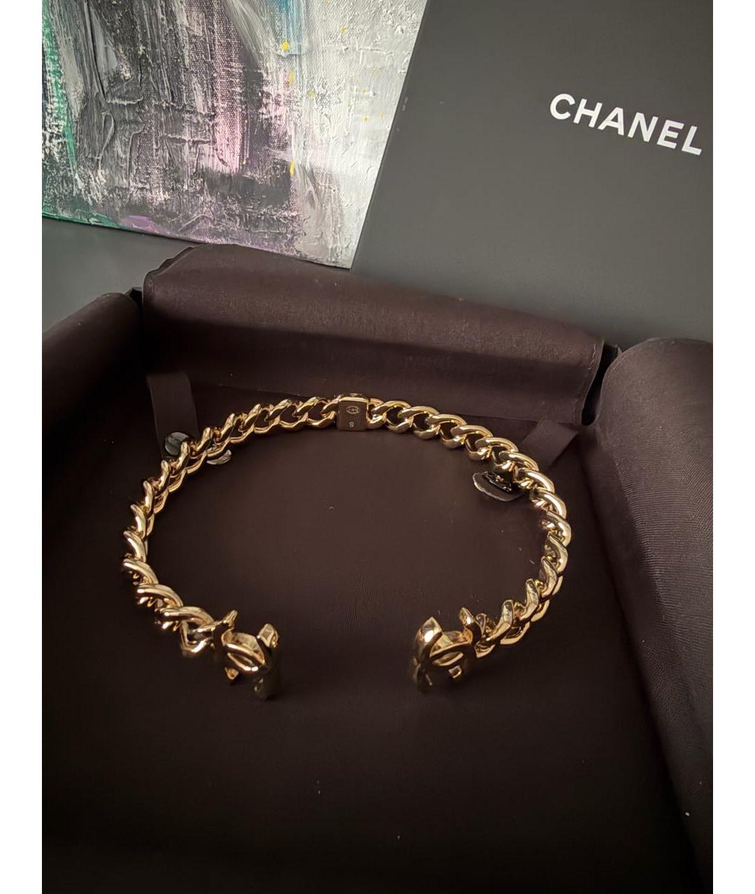 CHANEL Золотой чокер, фото 2