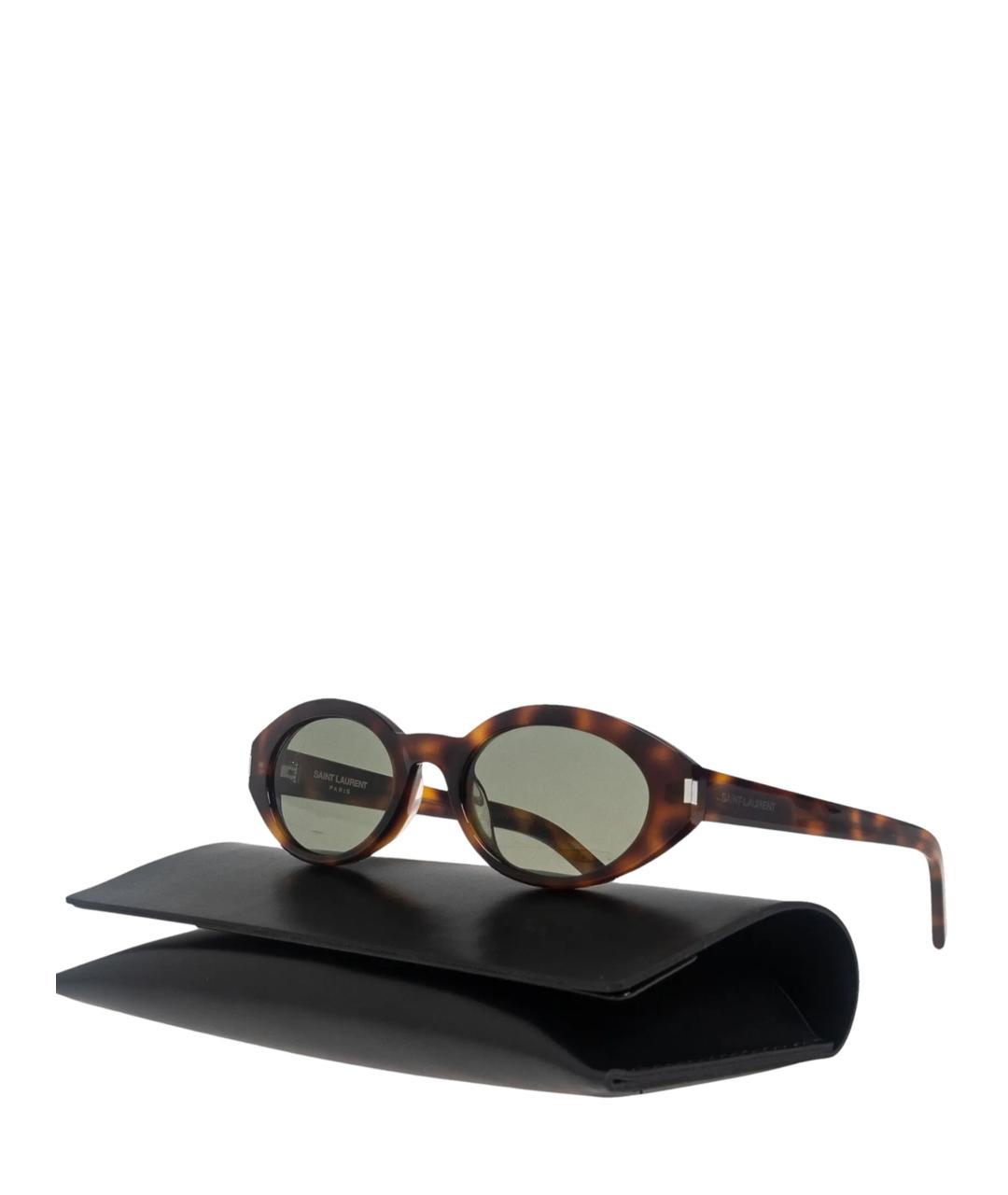 SAINT LAURENT Мульти пластиковые солнцезащитные очки, фото 2