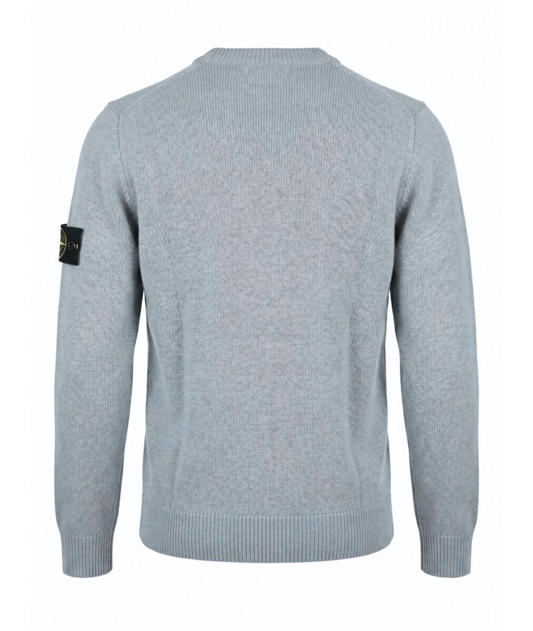 STONE ISLAND Голубой полиамидовый джемпер / свитер, фото 2