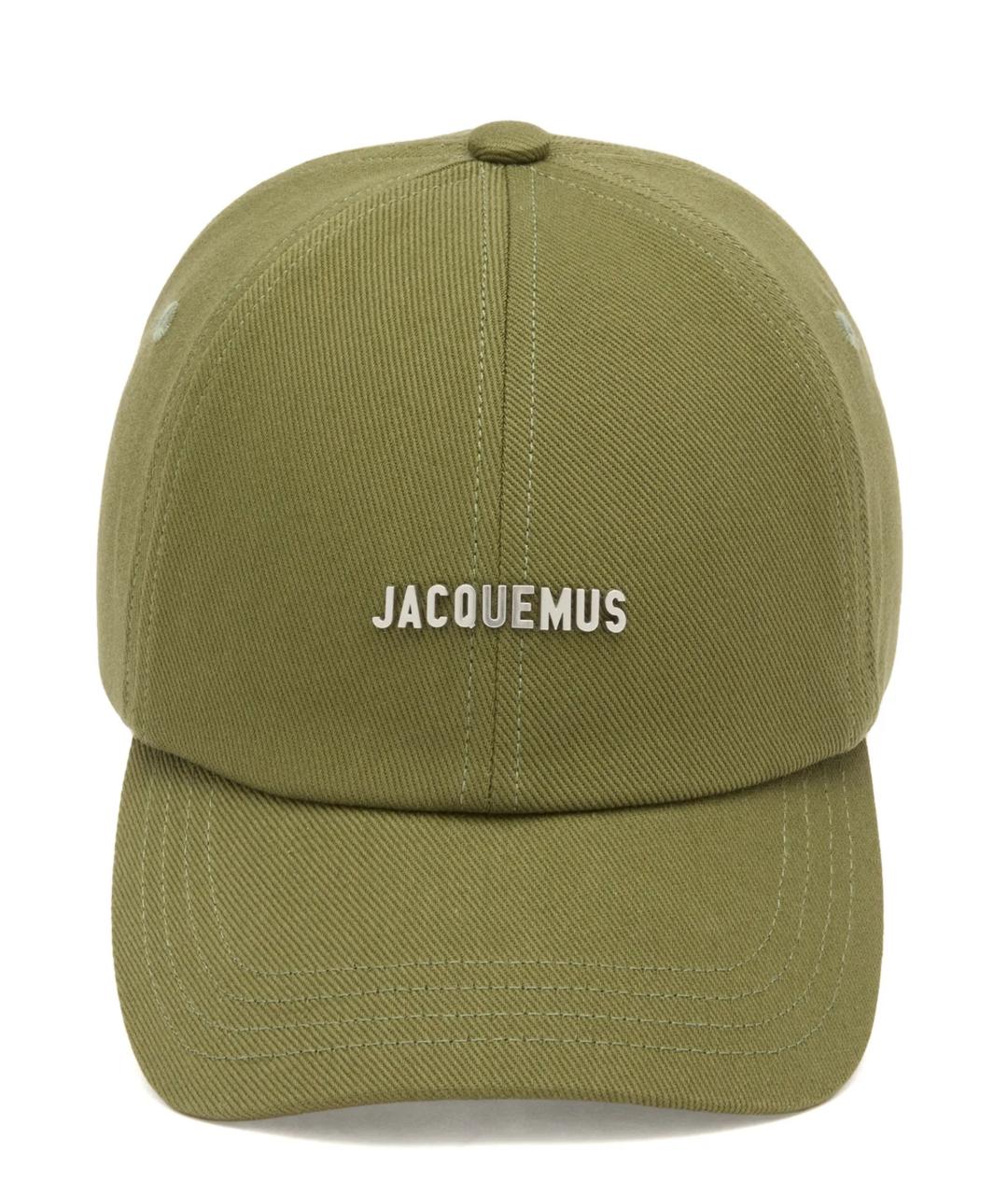 JACQUEMUS Хаки хлопковая кепка/бейсболка, фото 2
