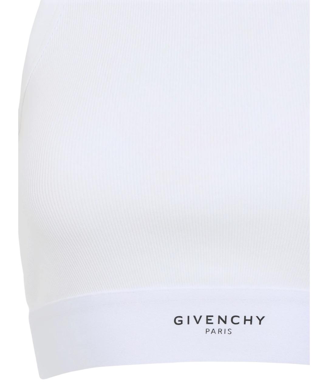 GIVENCHY Белая хлопковая майка, фото 3