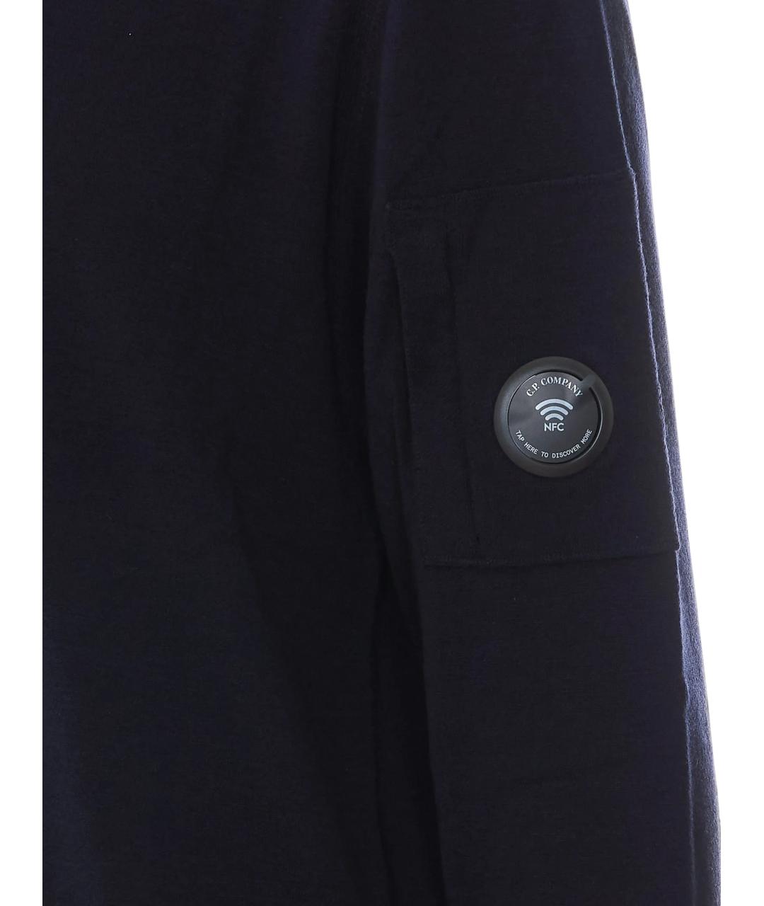 CP COMPANY Синий шерстяной джемпер / свитер, фото 4