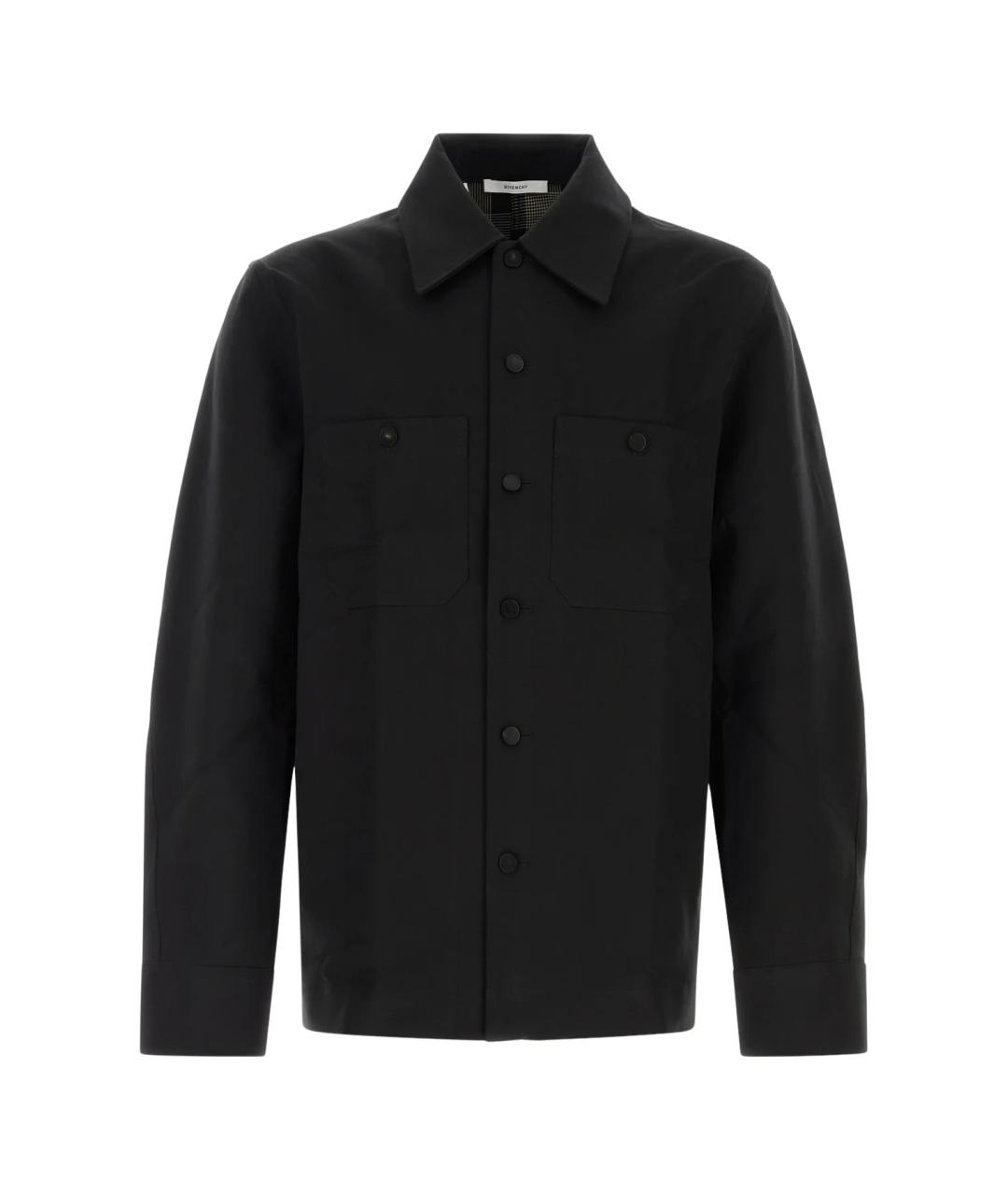 GIVENCHY Черная хлопковая куртка, фото 4