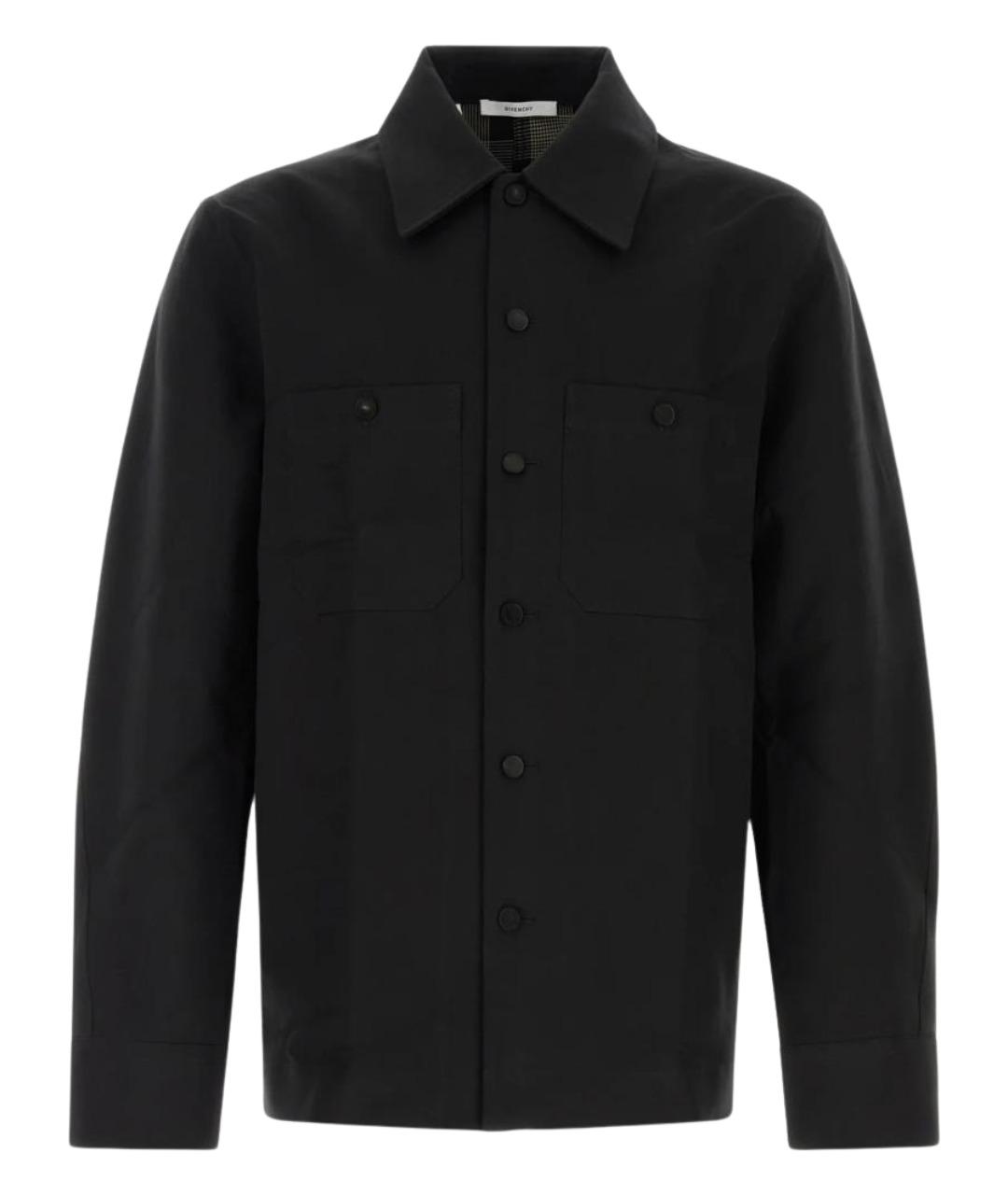 GIVENCHY Черная хлопковая куртка, фото 1