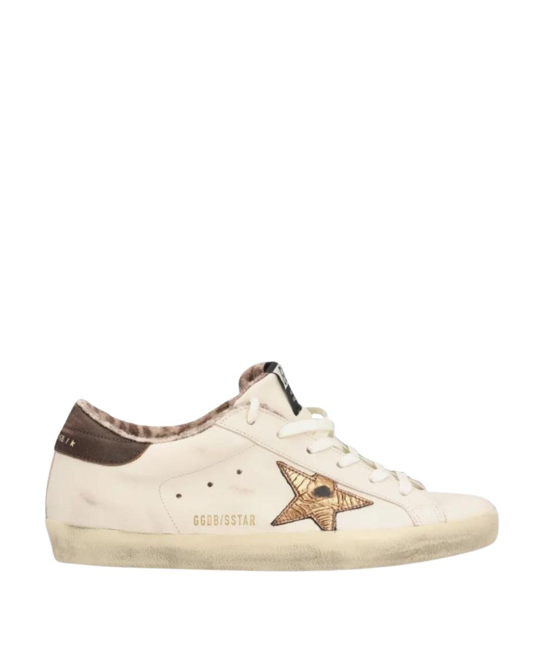 GOLDEN GOOSE Мульти кожаные кеды, фото 1