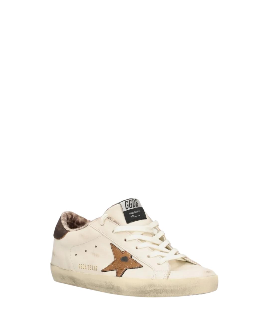 GOLDEN GOOSE Мульти кожаные кеды, фото 2