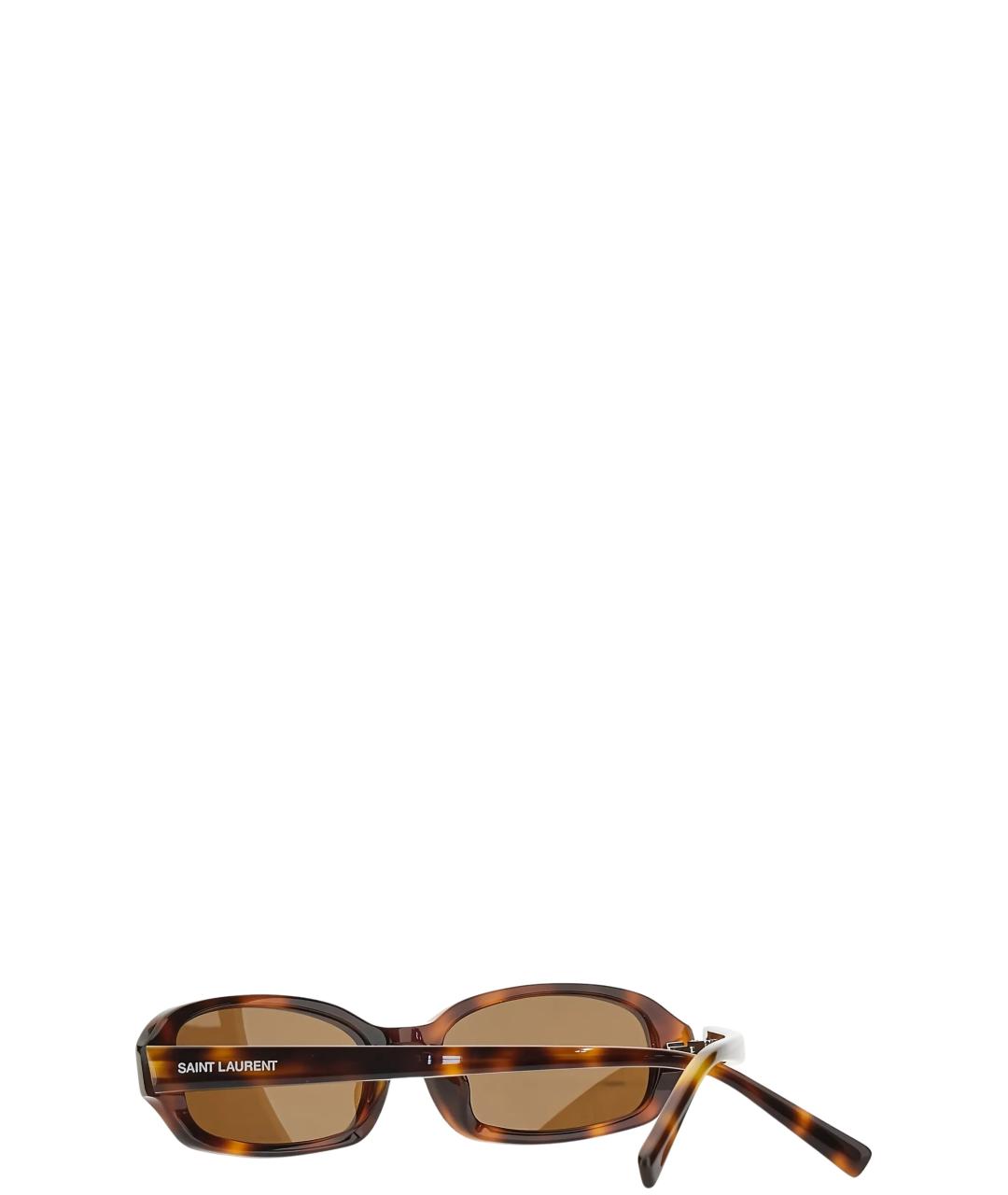 SAINT LAURENT Мульти пластиковые солнцезащитные очки, фото 2