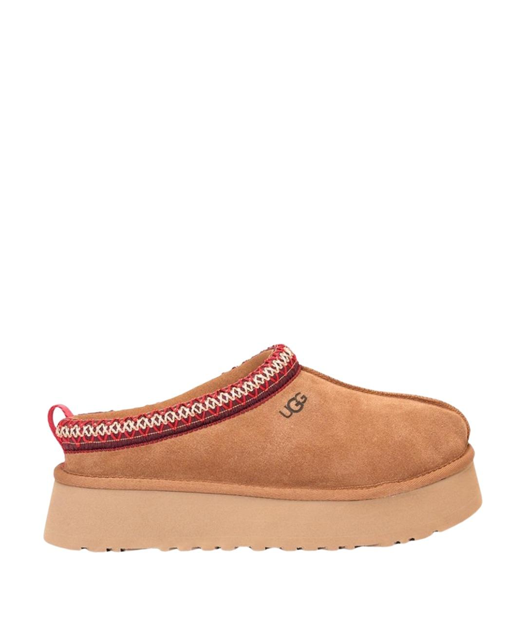 UGG Коричневые замшевые сабо, фото 1