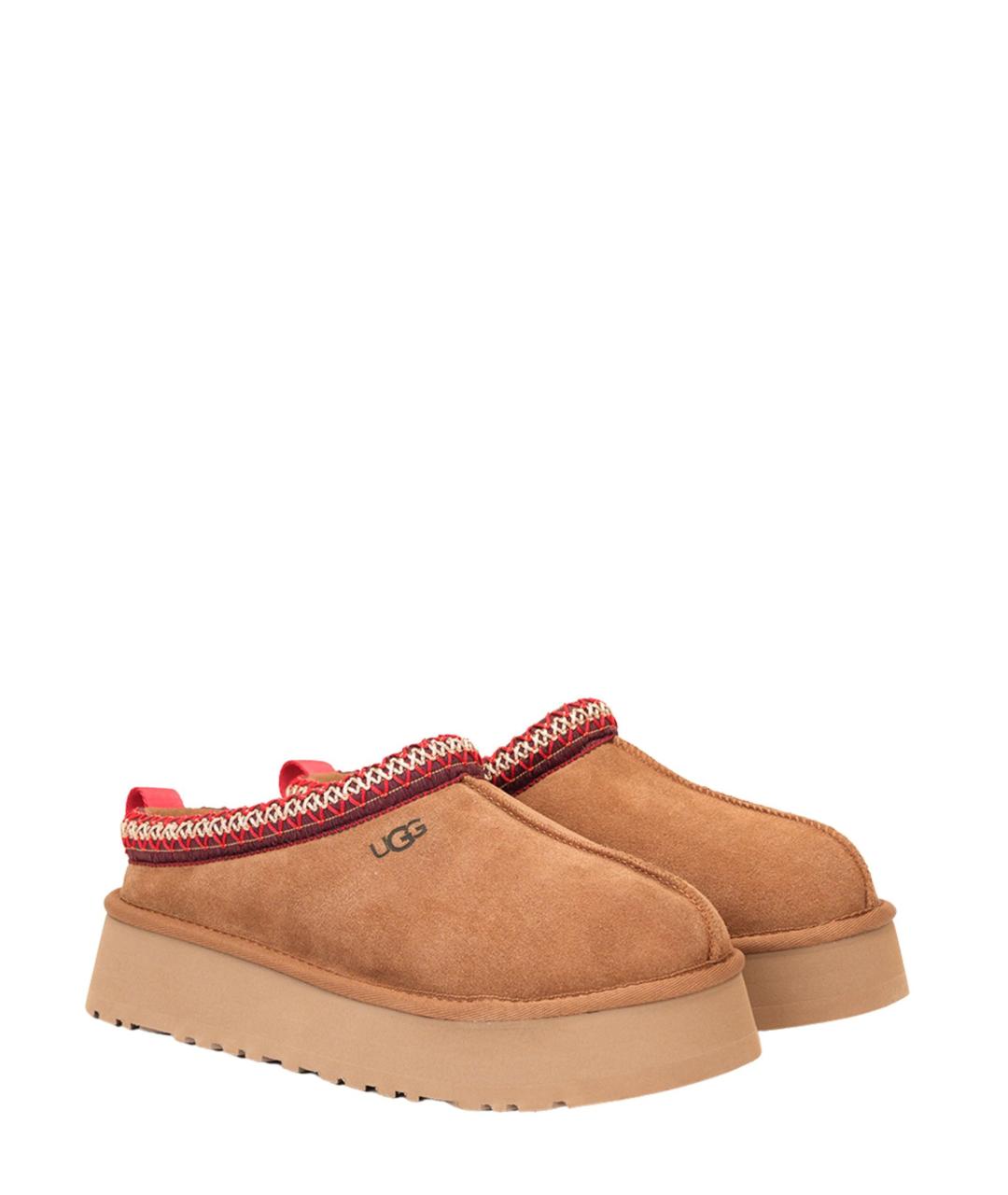 UGG Коричневые замшевые сабо, фото 2