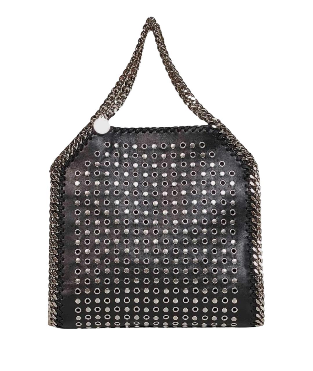 STELLA MCCARTNEY Черная сумка тоут из искусственной кожи, фото 1