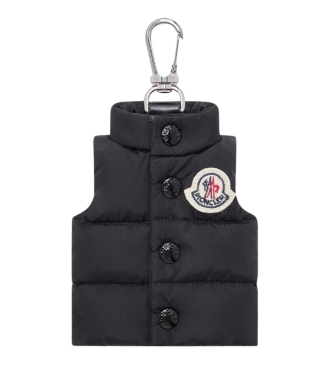 MONCLER Черный брелок, фото 1
