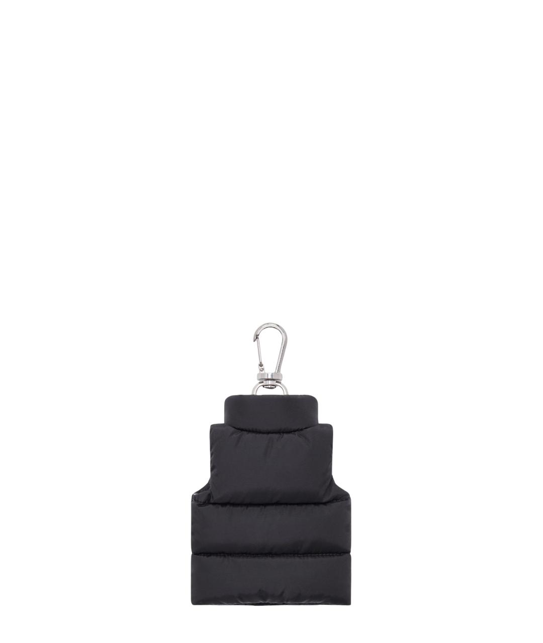 MONCLER Черный брелок, фото 2