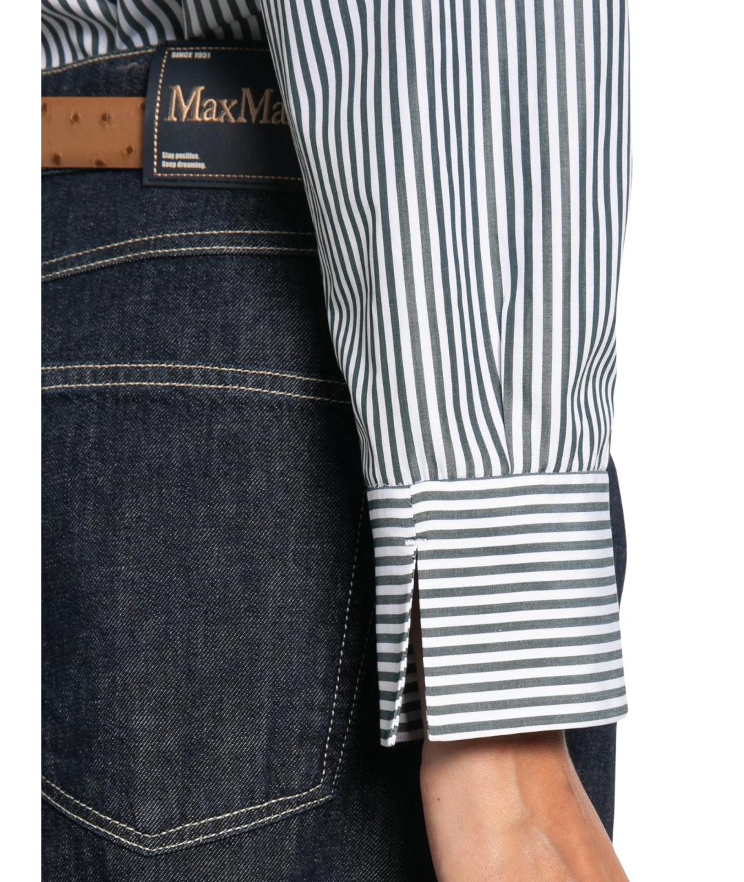 'S MAX MARA Мульти хлопковая рубашка, фото 4