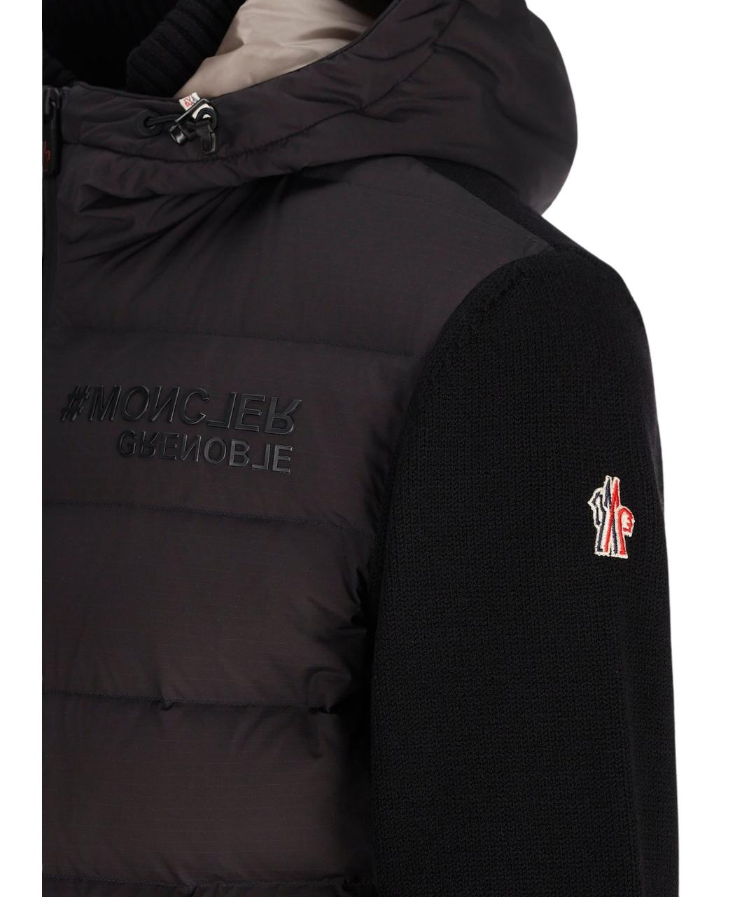 MONCLER GRENOBLE Мульти шерстяной кардиган, фото 3