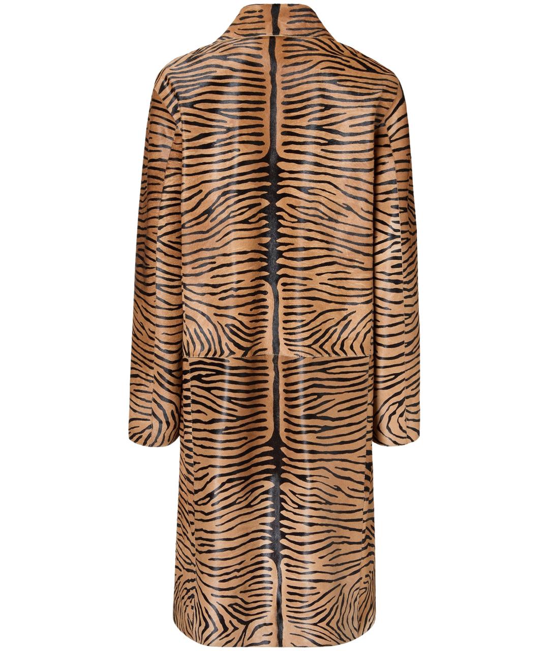 FENDI Мульти кожаное пальто, фото 2