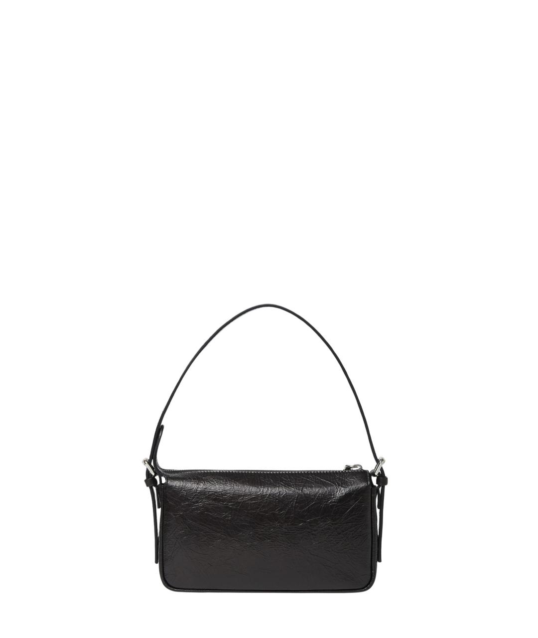 FENDI Черная кожаная сумка через плечо, фото 3