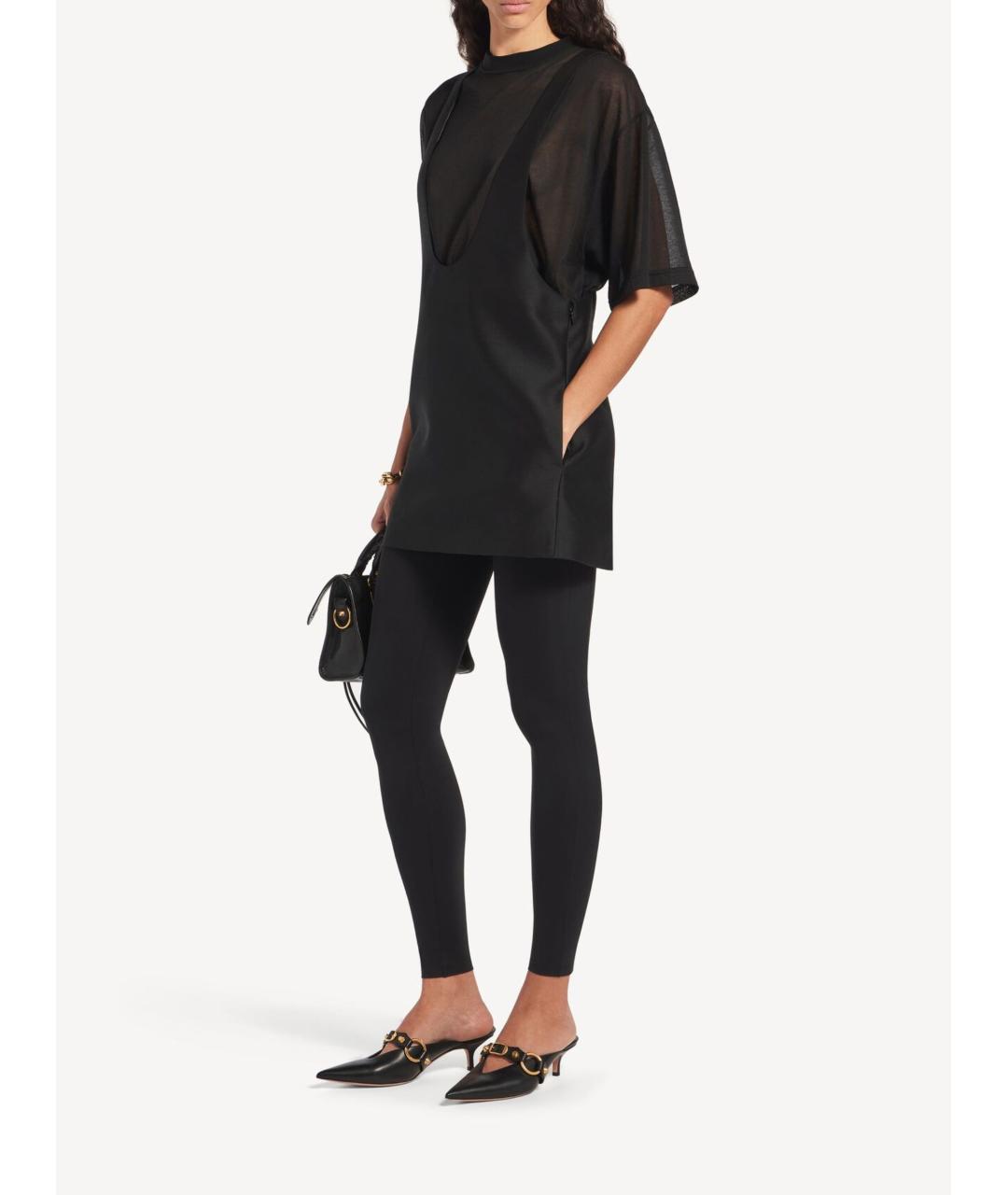 BALENCIAGA Черные кожаные мюли, фото 7