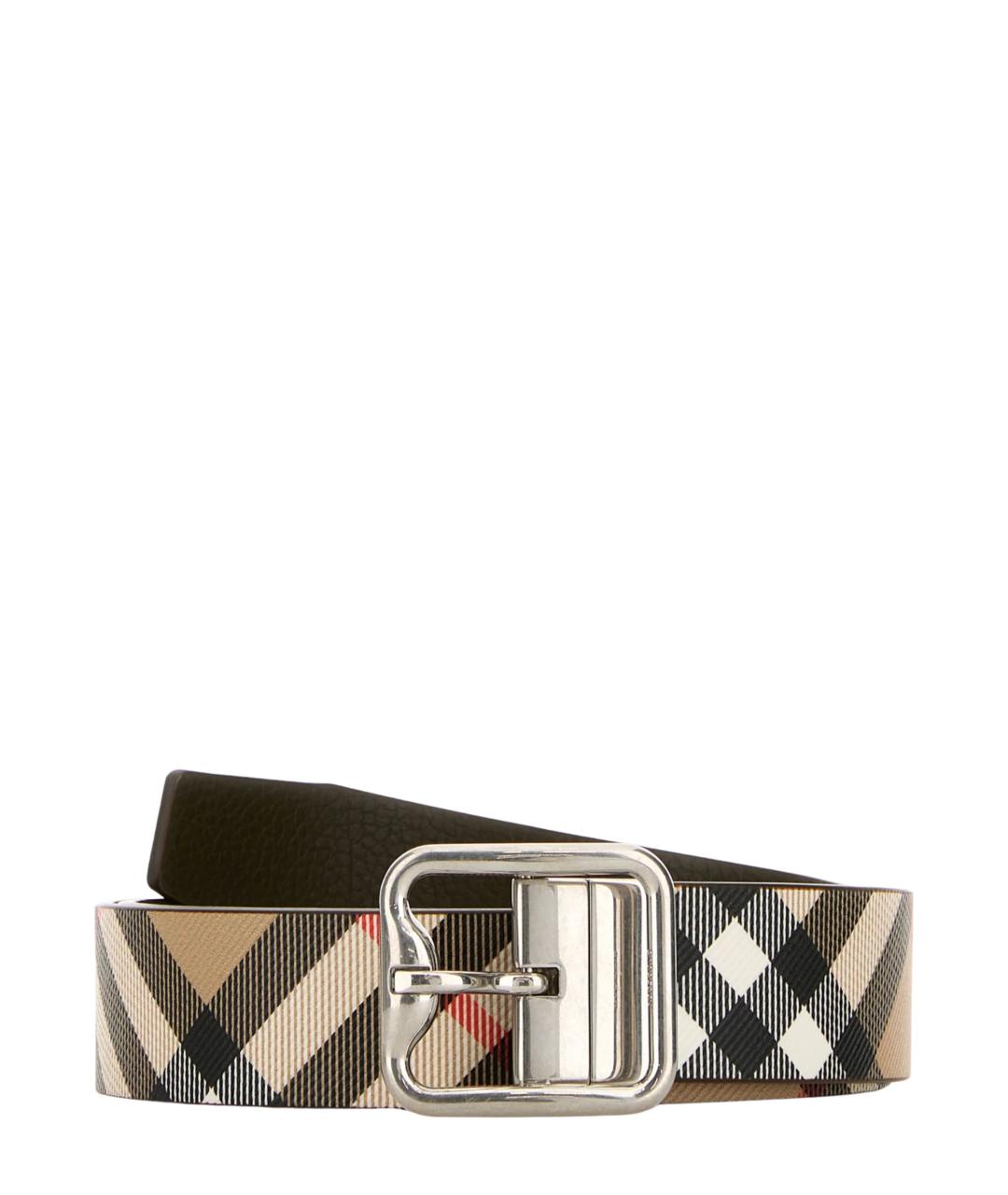 BURBERRY Бежевый ремень, фото 1