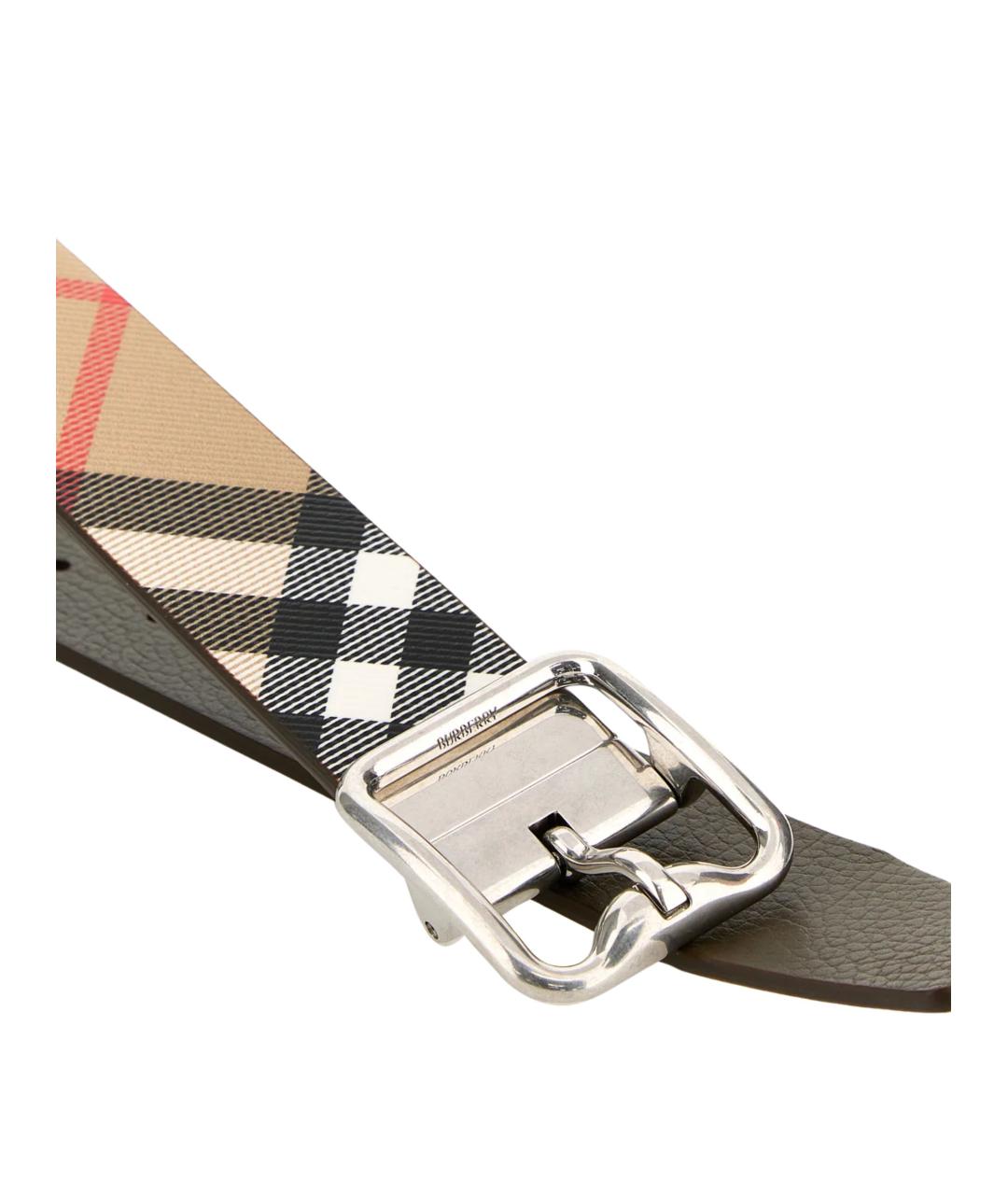 BURBERRY Бежевый ремень, фото 2