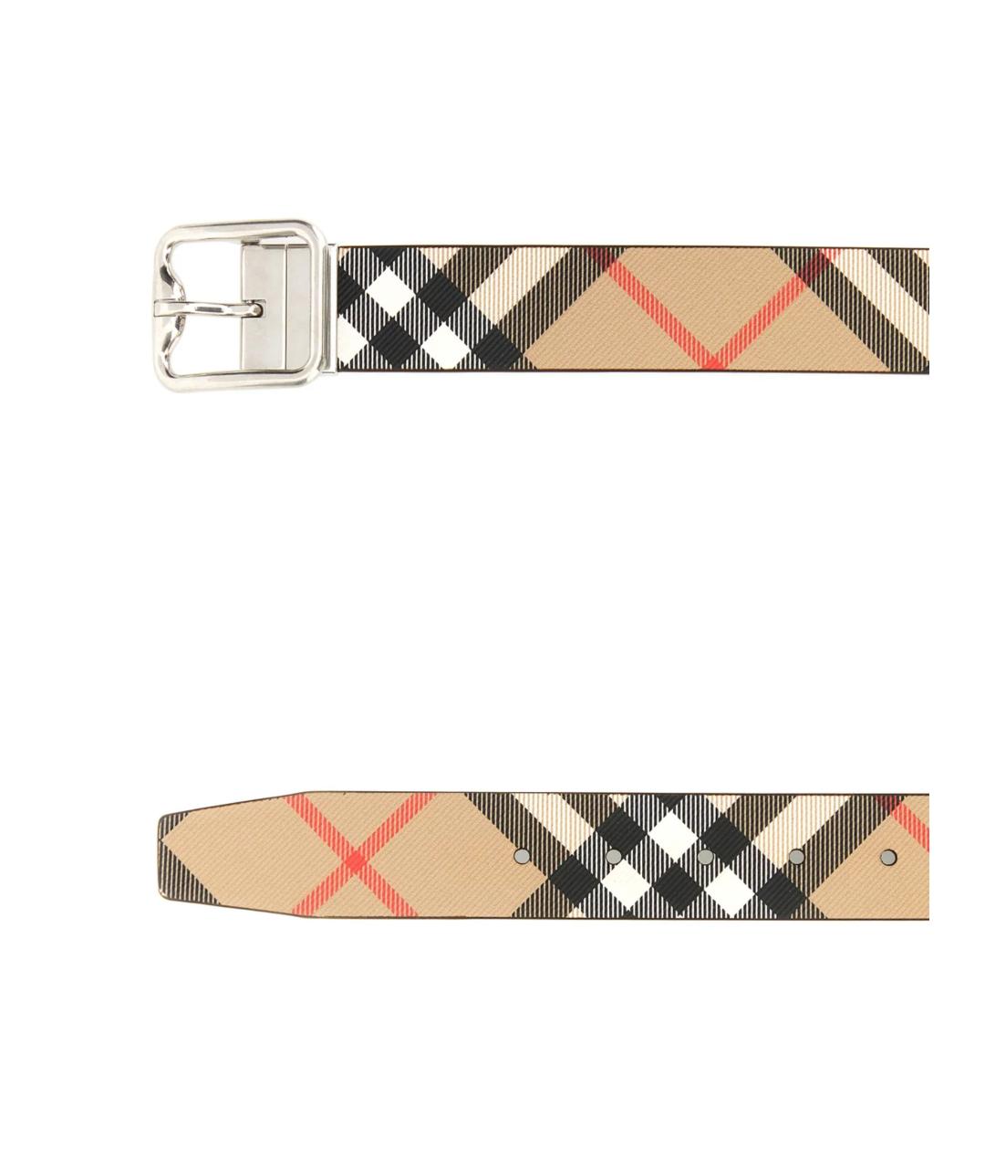 BURBERRY Бежевый ремень, фото 3