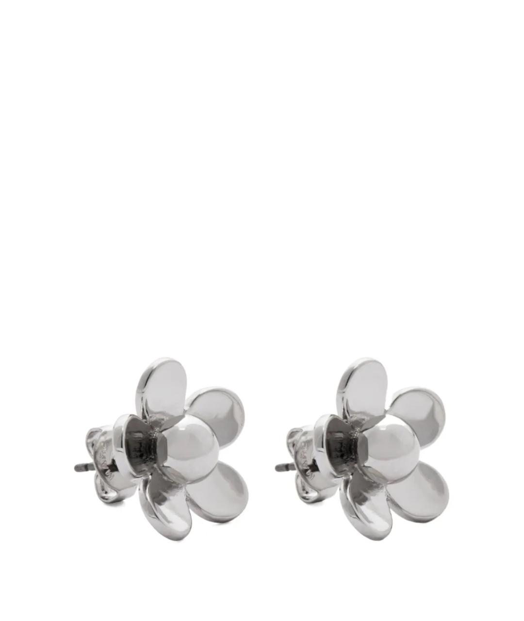 MARC JACOBS Серебряные металлические серьги, фото 2
