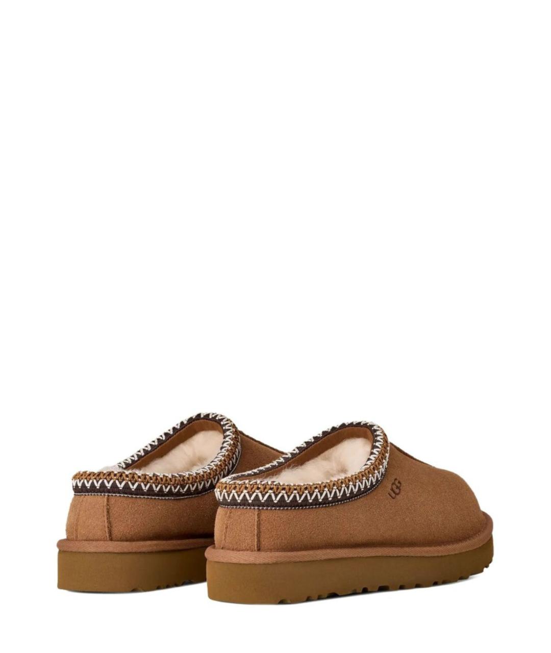 UGG Коричневые замшевые сабо, фото 3