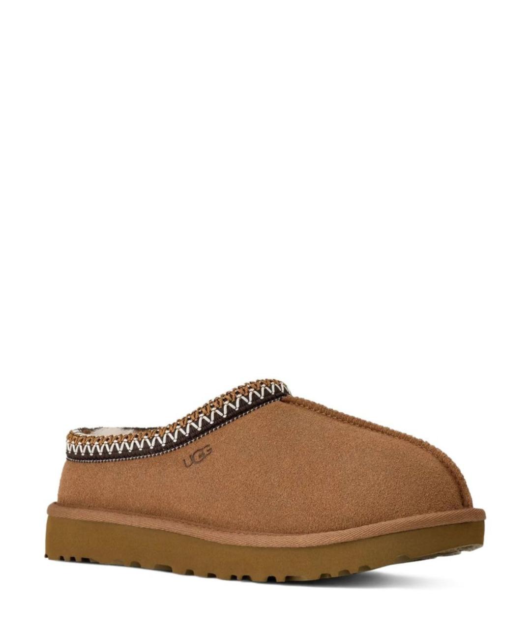 UGG Коричневые замшевые сабо, фото 2