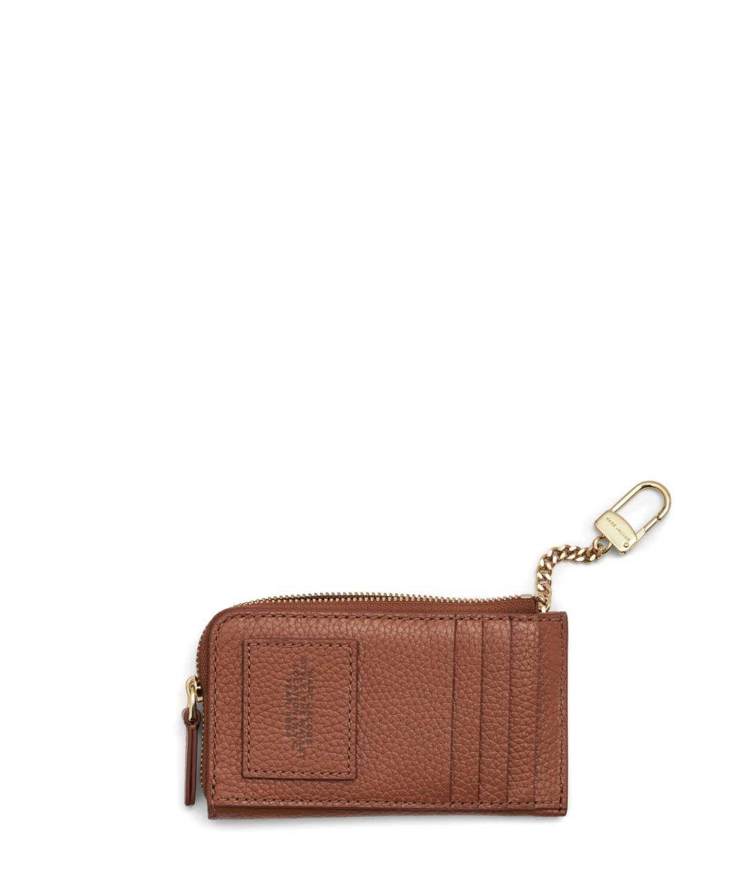 MARC JACOBS Коричневый кожаный кошелек, фото 2