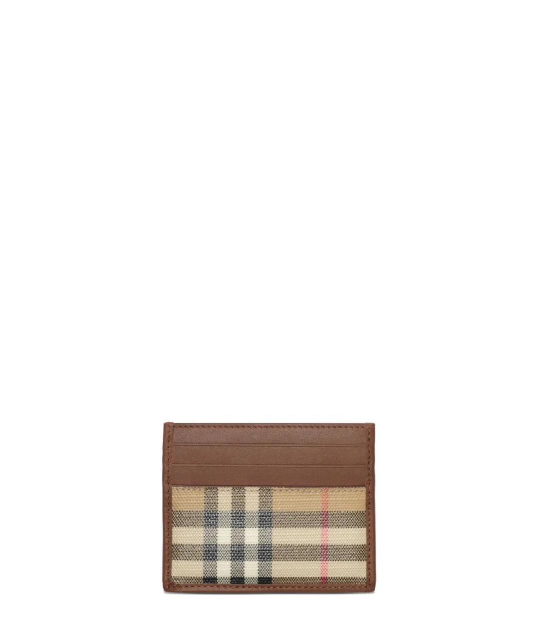 BURBERRY Бежевый кардхолдер, фото 3