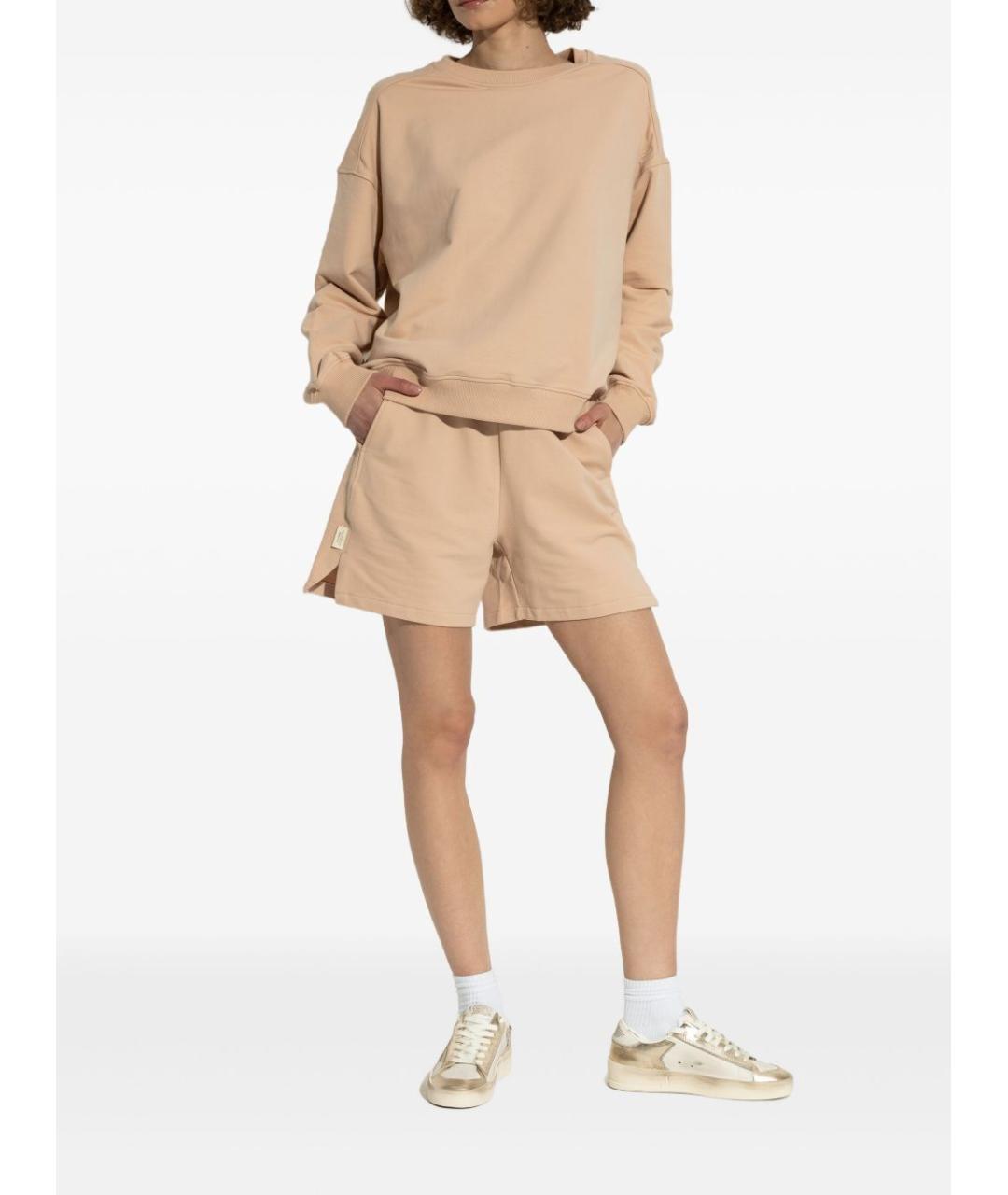 GOLDEN GOOSE Золотые кожаные кеды, фото 5