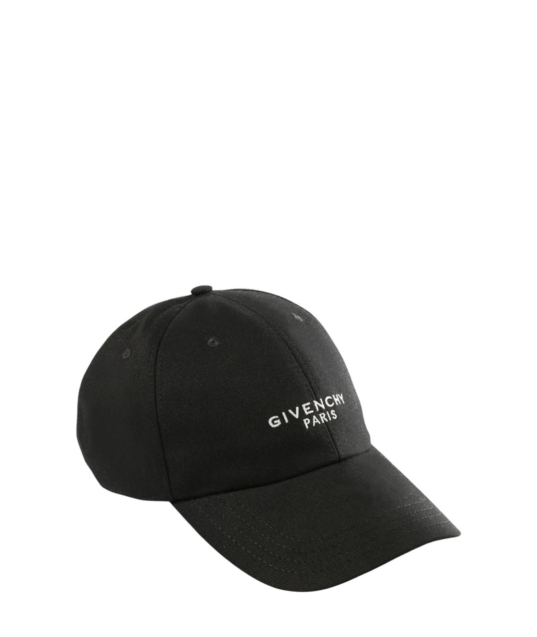 GIVENCHY Черная хлопковая кепка/бейсболка, фото 1