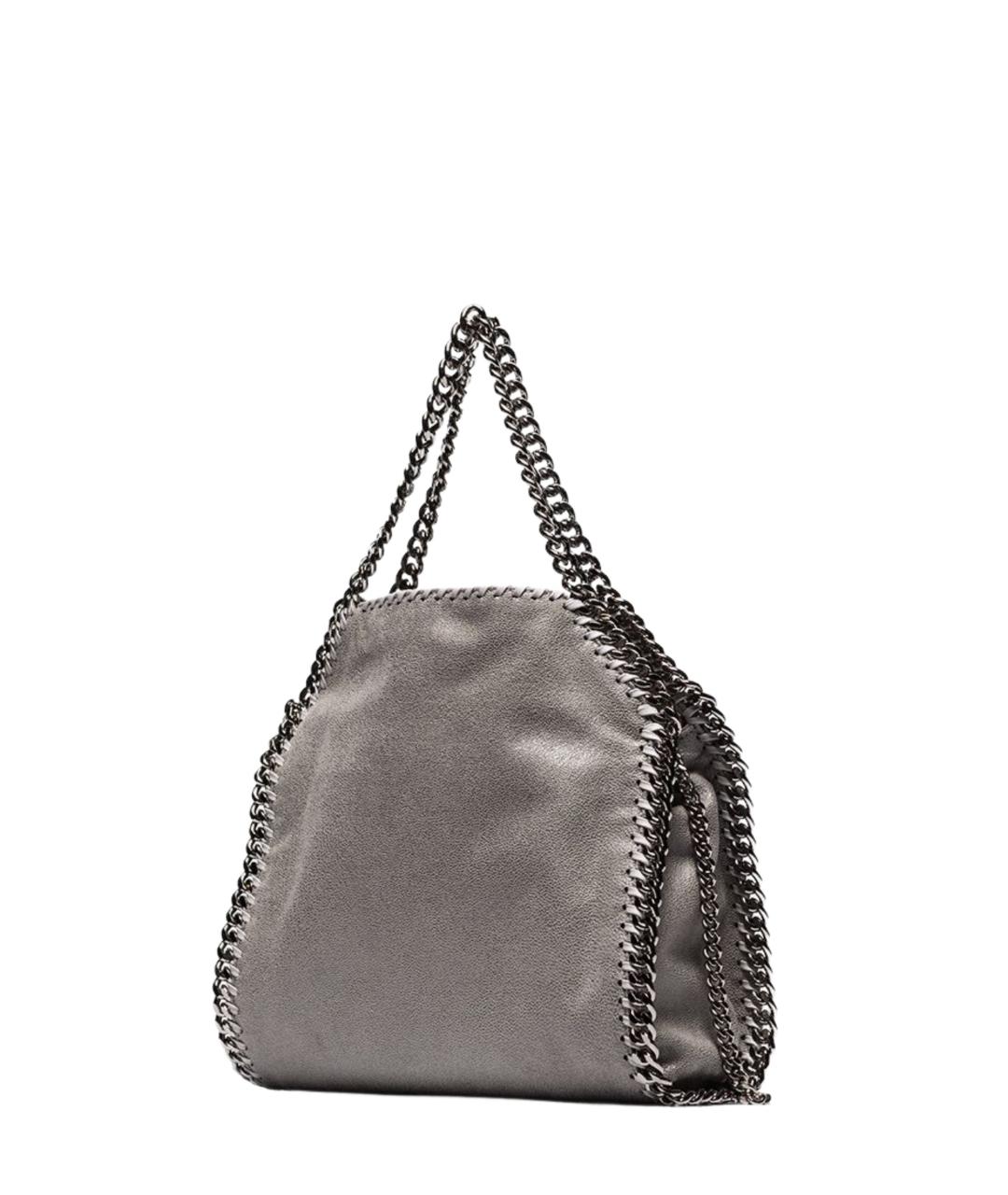 STELLA MCCARTNEY Серая сумка тоут из искусственной кожи, фото 2