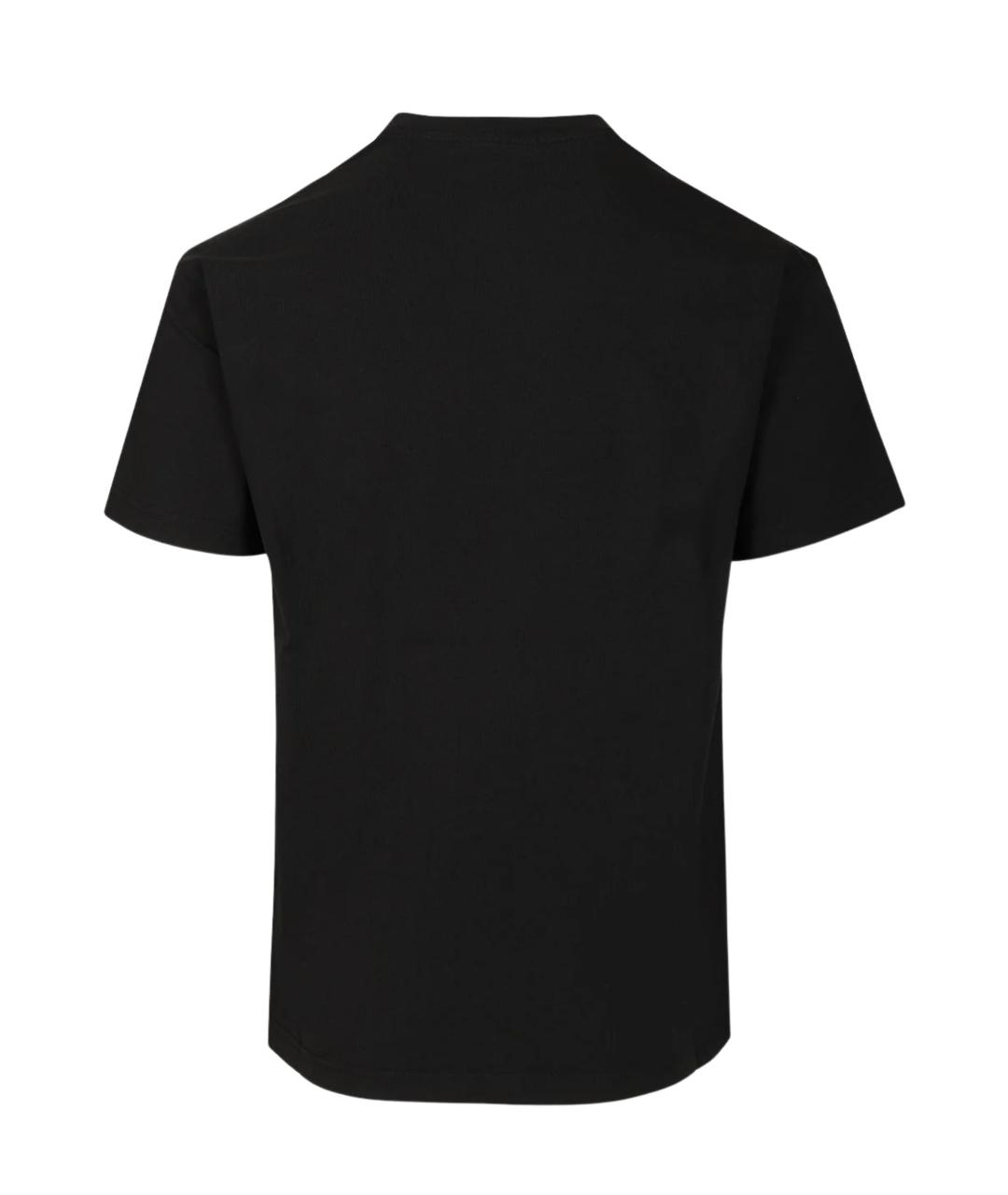 GIVENCHY Черная хлопковая футболка, фото 2