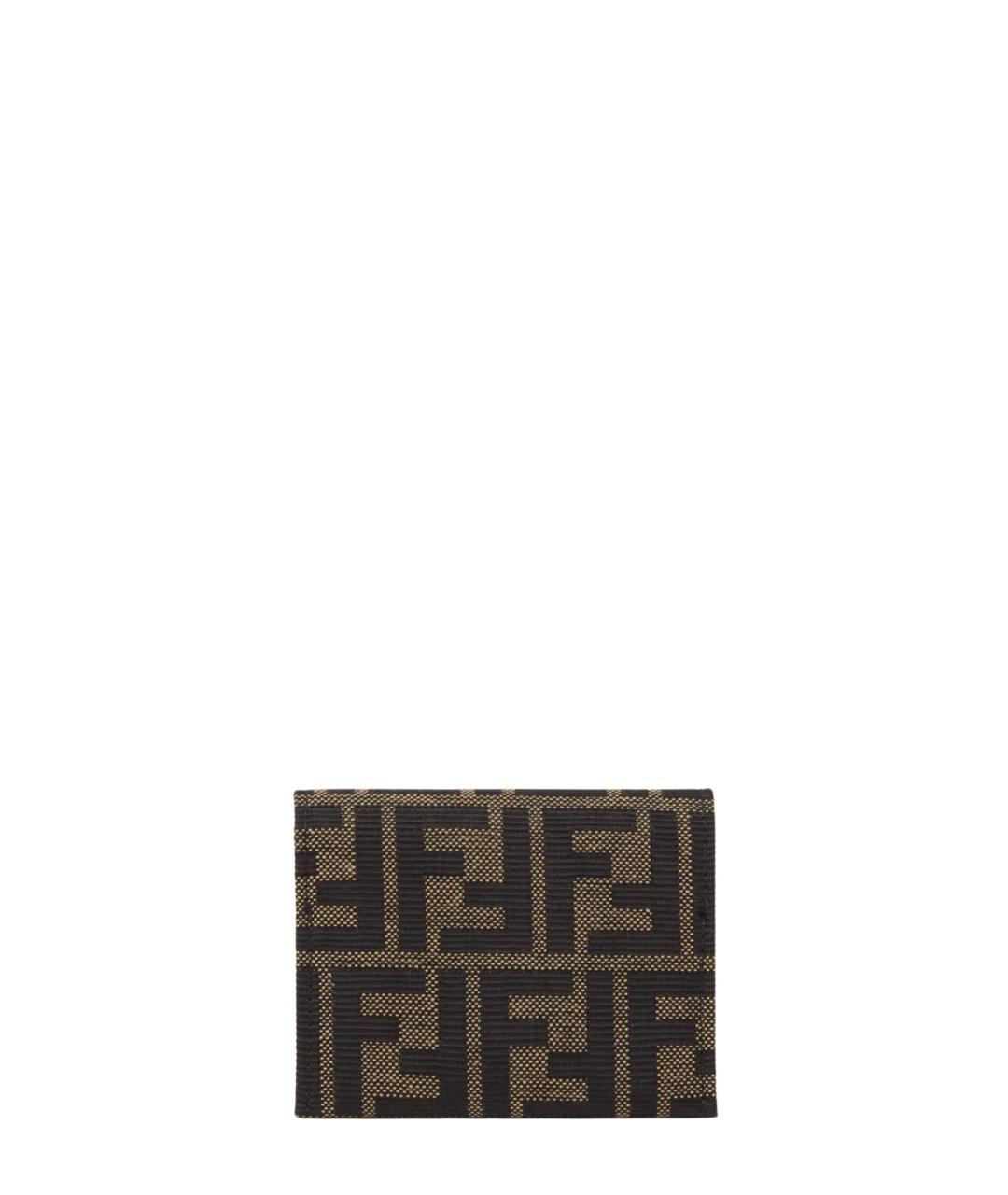 FENDI Коричневый кардхолдер, фото 4