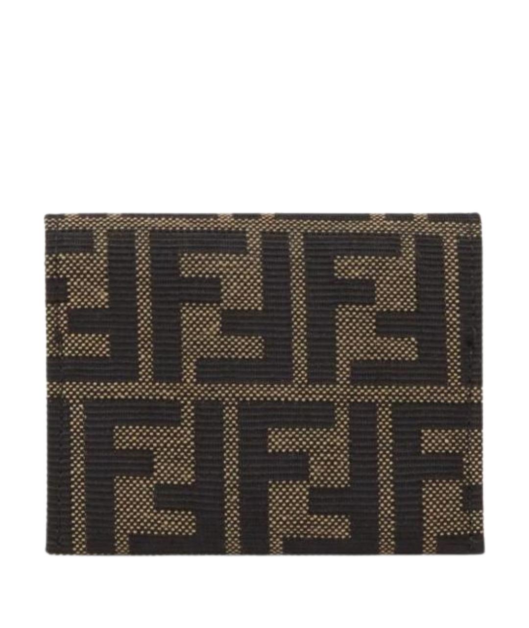 FENDI Коричневый кардхолдер, фото 1